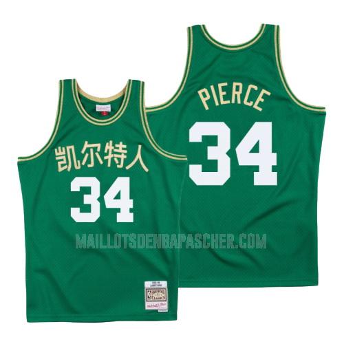 maillot nba homme de boston celtics paul pierce 34 vert capodanno cinese