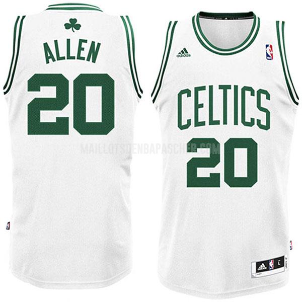 maillot nba homme de boston celtics ray allen 20 blanc swingman