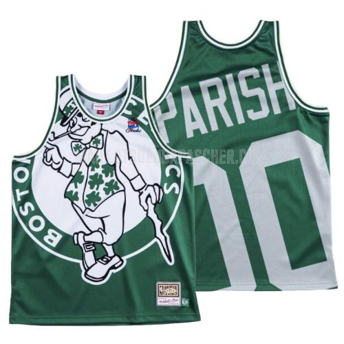 maillot nba homme de boston celtics robert parish 0 vert big face