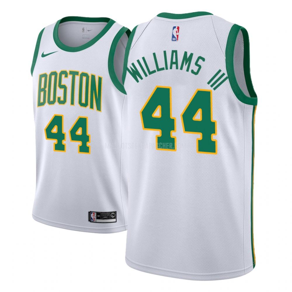 maillot nba homme de boston celtics robert williams 44 blanc city edition