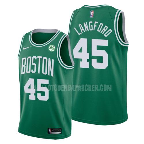 maillot nba homme de boston celtics romeo langford 45 vert icon