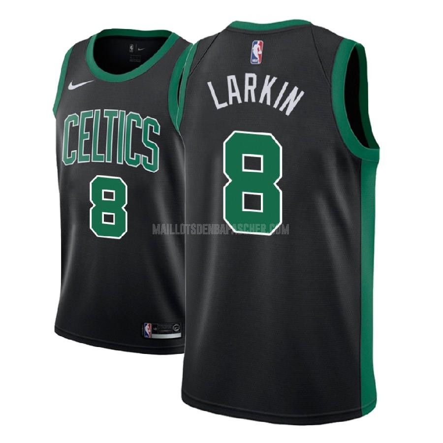 maillot nba homme de boston celtics shane larkin 8 noir statement 2017-18