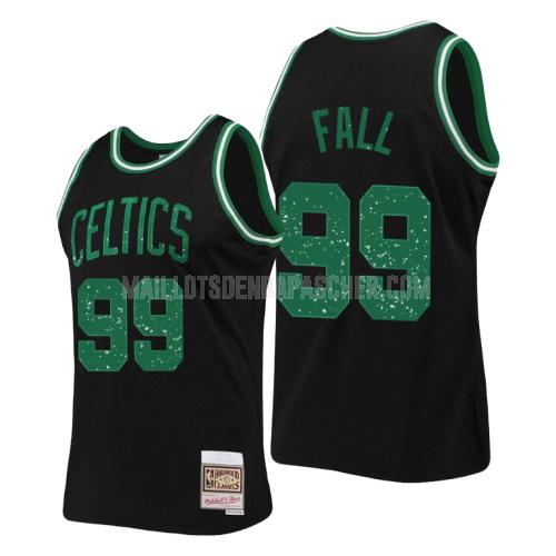 maillot nba homme de boston celtics tacko fall 99 noir collection de bagues