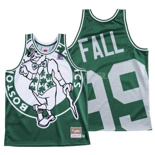 maillot nba homme de boston celtics tacko fall 99 vert big face