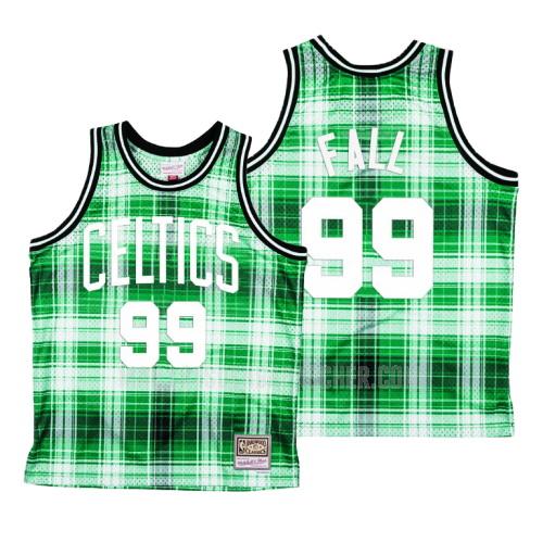 maillot nba homme de boston celtics tacko fall 99 vert hardwood classics