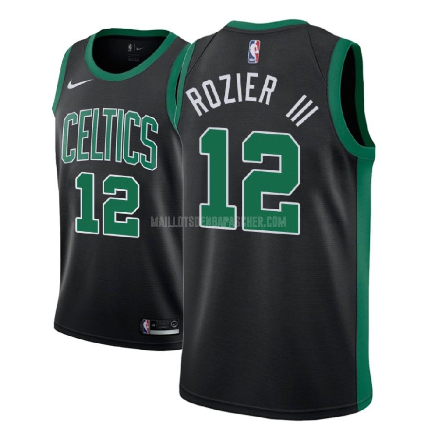 maillot nba homme de boston celtics terry rozier 12 noir statement 2017-18