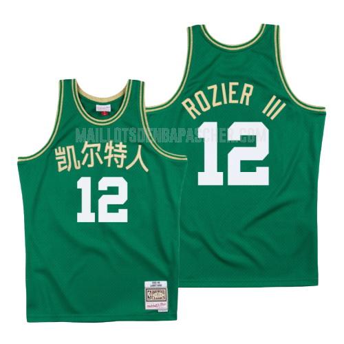 maillot nba homme de boston celtics terry rozier 12 vert capodanno cinese