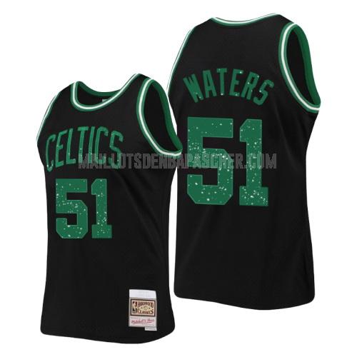 maillot nba homme de boston celtics tremont waters 51 noir collection de bagues