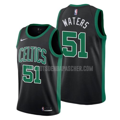 maillot nba homme de boston celtics tremont waters 51 noir statement