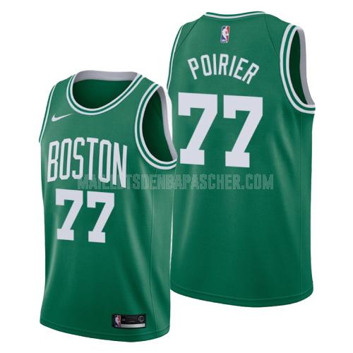 maillot nba homme de boston celtics vincent poirier 77 vert icon