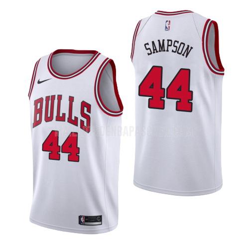 maillot nba homme de chicago bulls brandon sampson 44 blanc association