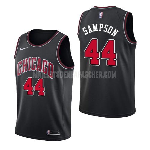 maillot nba homme de chicago bulls brandon sampson 44 noir statement