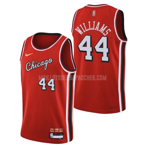 maillot nba homme de chicago bulls patrick williams 44 rouge 75th anniversary city edition 2022