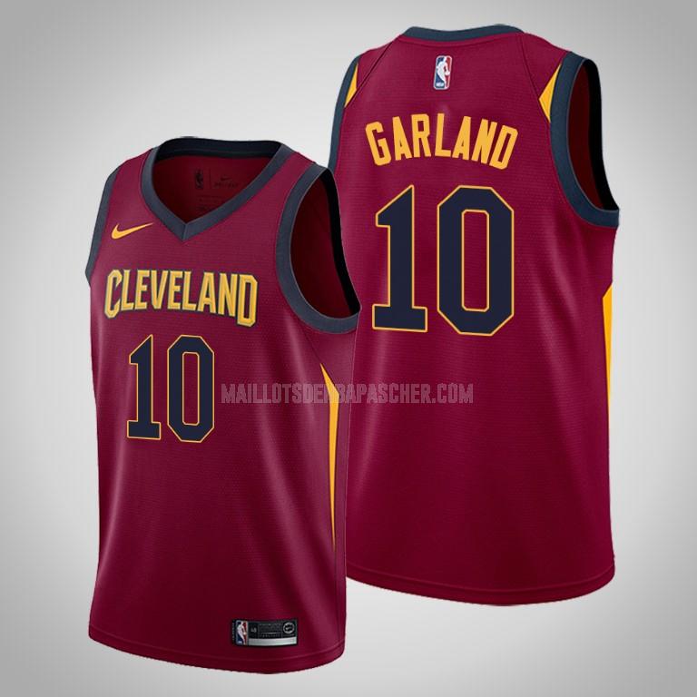maillot nba homme de cleveland cavaliers darius garland 10 rouge icon