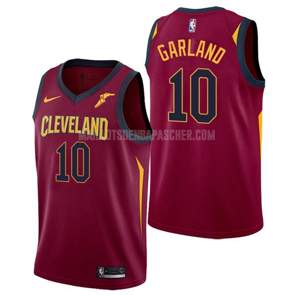maillot nba homme de cleveland cavaliers darius garland 10 rouge icon edition