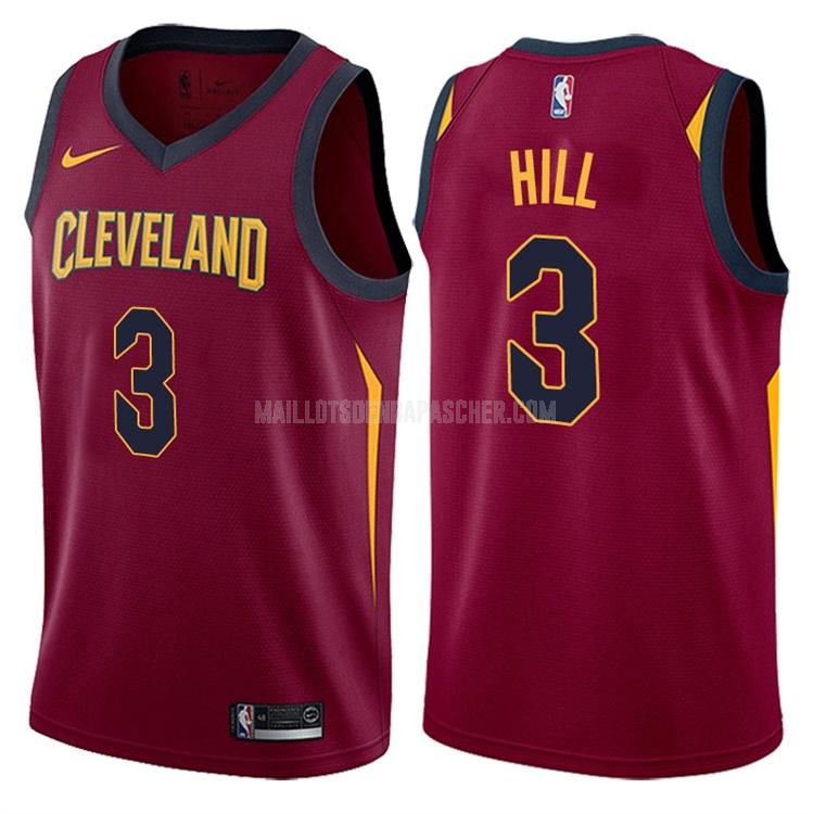maillot nba homme de cleveland cavaliers george hill 3 rouge icon