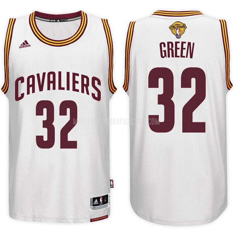 maillot nba homme de cleveland cavaliers jeff green 32 blanc home