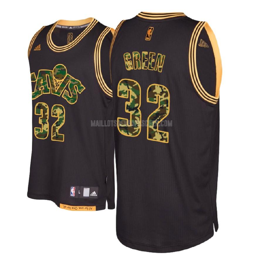 maillot nba homme de cleveland cavaliers jeff green 32 noir mode version