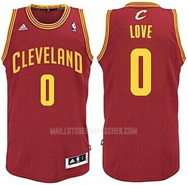 maillot nba homme de cleveland cavaliers kevin love 0 rouge road