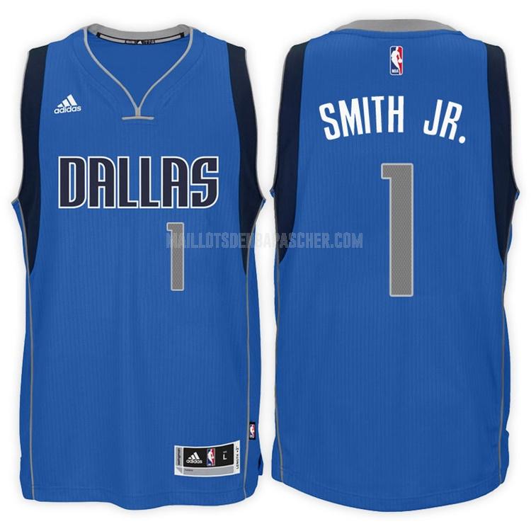 maillot nba homme de dallas mavericks dennis smith jr 1 bleu road