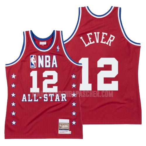 maillot nba homme de denver nuggets fat lever 12 rouge nba all-star 1988