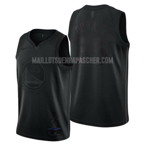 maillot nba homme de golden state warriors kevin durant 35 noir mvp