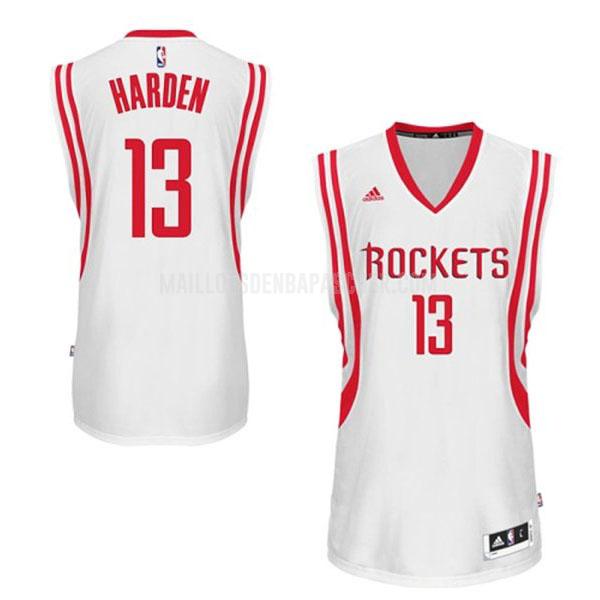 maillot nba homme de houston rockets james harden 13 blanc home 2014-15