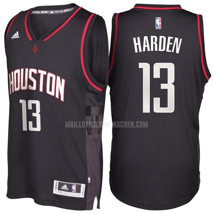 maillot nba homme de houston rockets james harden 13 noir alterner