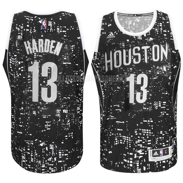 maillot nba homme de houston rockets james harden 13 noir city edition