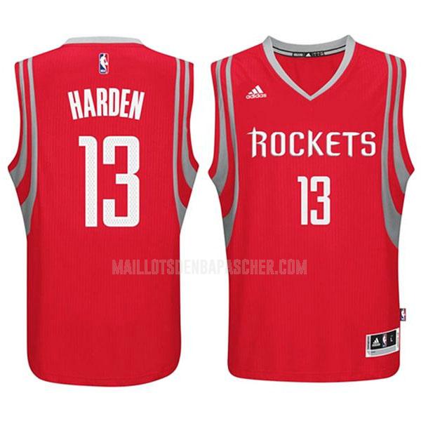 maillot nba homme de houston rockets james harden 13 rouge alterner swingman 2014-15