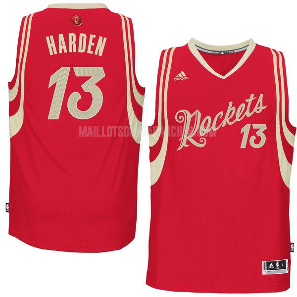 maillot nba homme de houston rockets james harden 13 rouge champions swingman 2015