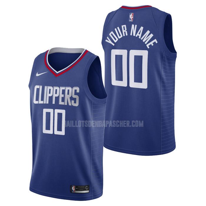 maillot nba homme de los angeles clippers custom bleu icon edition 2023
