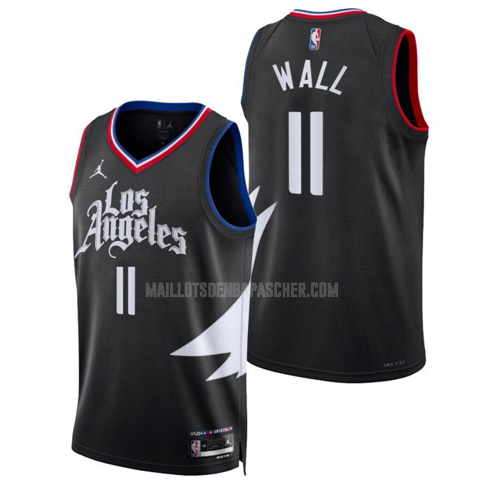 maillot nba homme de los angeles clippers john wall 11 noir statement edition 2022-23