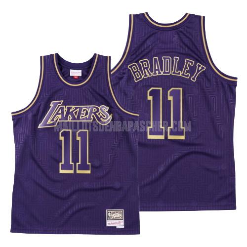 maillot nba homme de los angeles lakers avery bradley 11 violet throwback 2020