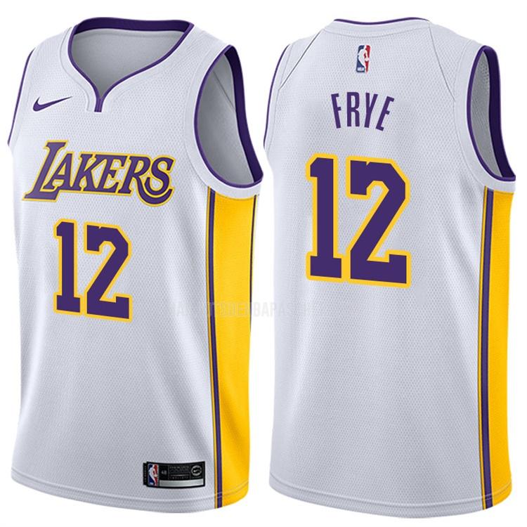 maillot nba homme de los angeles lakers channing frye 12 blanc association