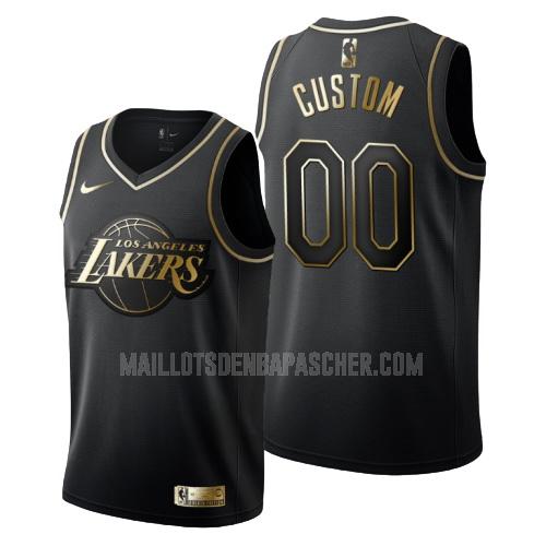 maillot nba homme de los angeles lakers custom noir or version