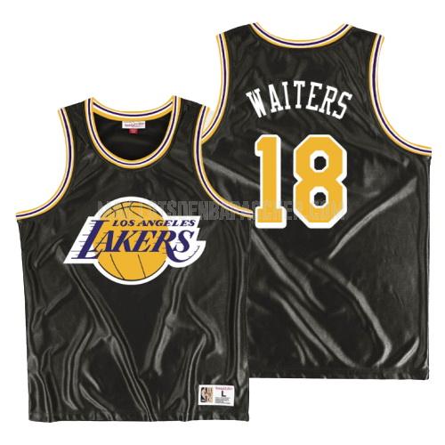 maillot nba homme de los angeles lakers dion waiters 18 noir Éblouir