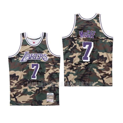 maillot nba homme de los angeles lakers javale mcgee 7 camouflage bosco