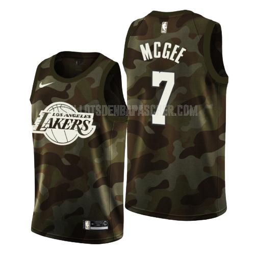 maillot nba homme de los angeles lakers javale mcgee 7 camouflage memorial day 2019