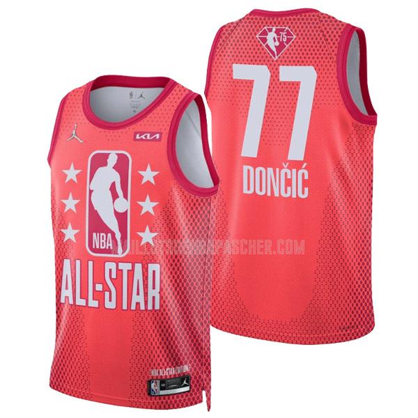maillot nba homme de luka doncic 77 rouge nba all-star 2022