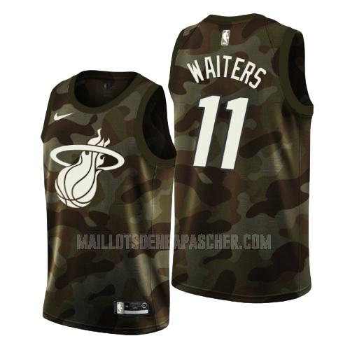 maillot nba homme de miami heat dion waiters 11 camouflage memorial day 2019