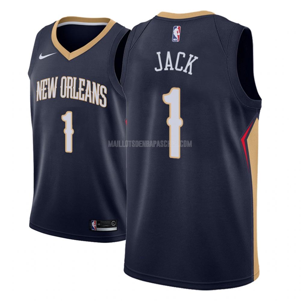 maillot nba homme de new orleans pelicans jarrett jack 1 bleu marin icon