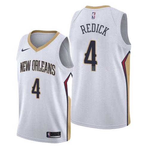 maillot nba homme de new orleans pelicans jj redick 17 blanc association