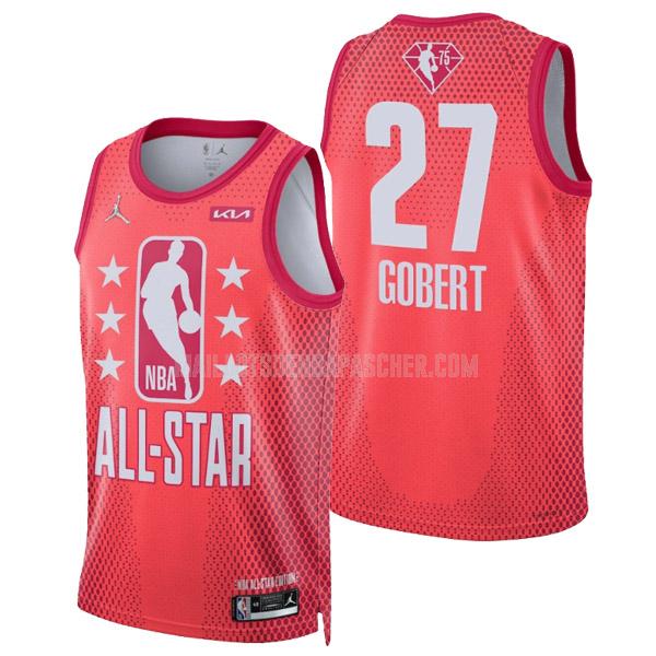 maillot nba homme de rudy gobert 27 rouge nba all-star 2022