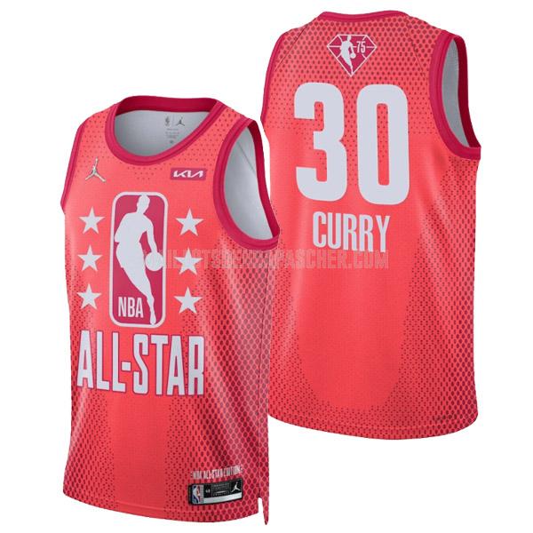 maillot nba homme de stephen curry 30 rouge nba all-star 2022