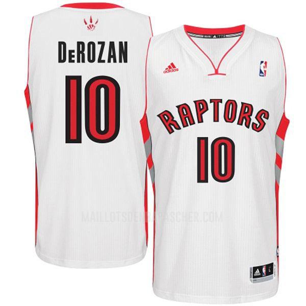 maillot nba homme de toronto raptors demar derozan 10 blanc classique