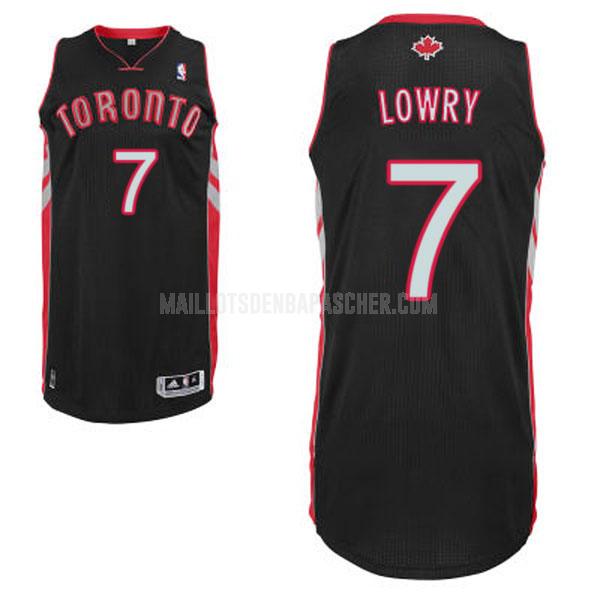 maillot nba homme de toronto raptors kyle lowry 7 noir classique