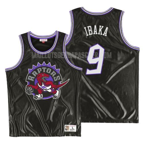 maillot nba homme de toronto raptors serge ibaka 9 noir Éblouir