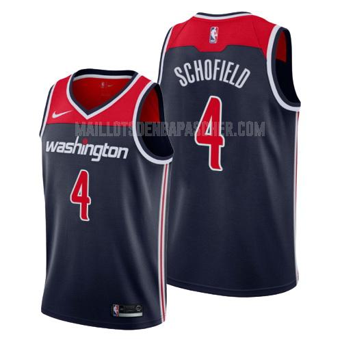 maillot nba homme de washington wizards admiral schofield 4 bleu marin statement