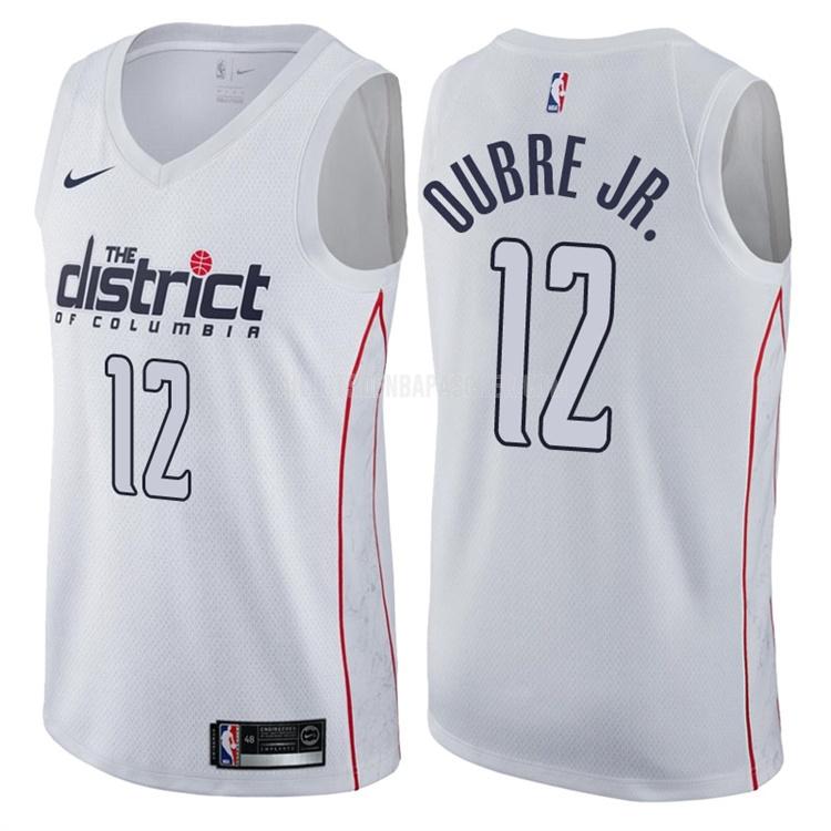 maillot nba homme de washington wizards kelly oubre jr 3 blanc city edition